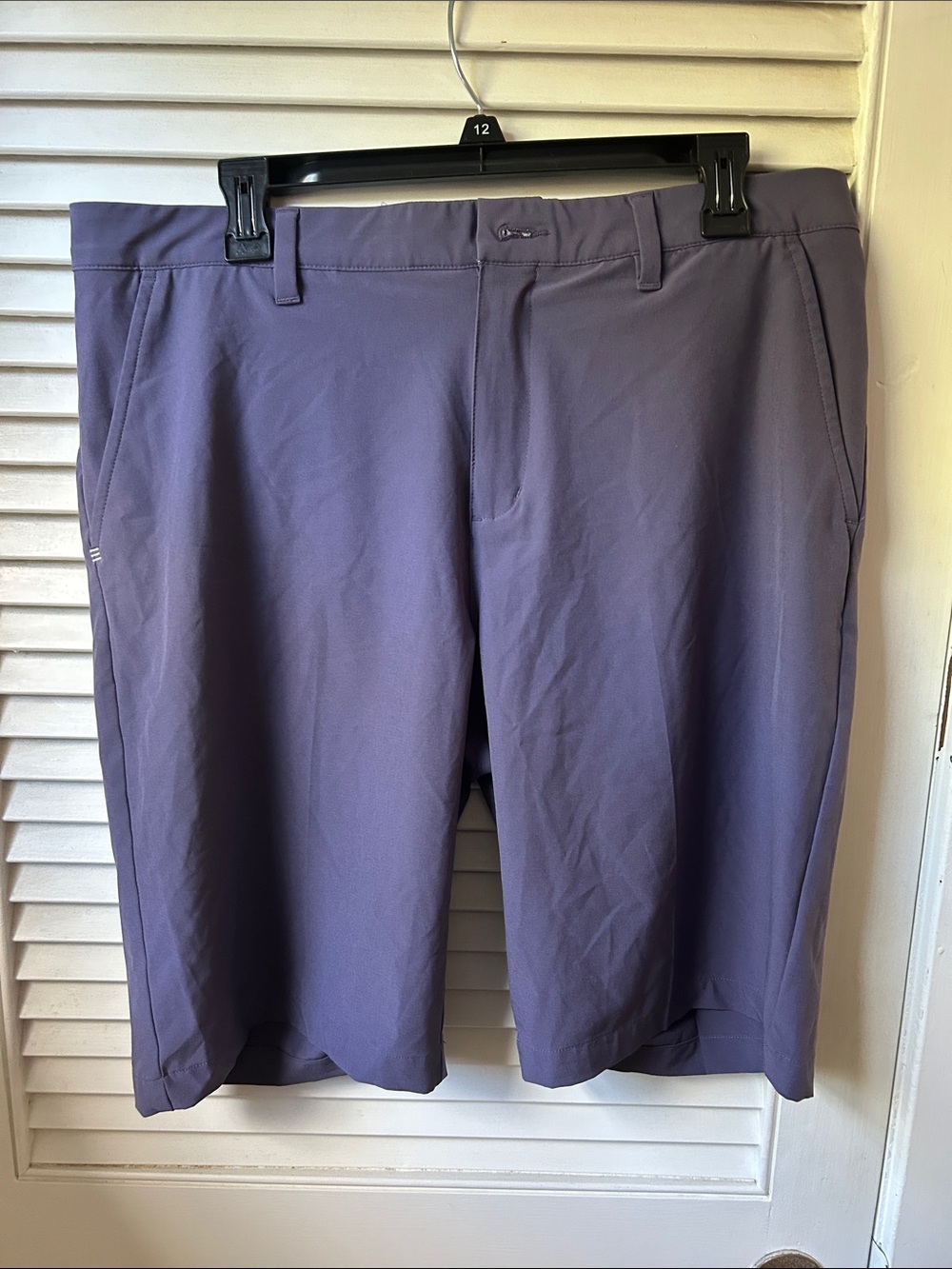 adidas Men's Lavender Performance Hybrid Shorts